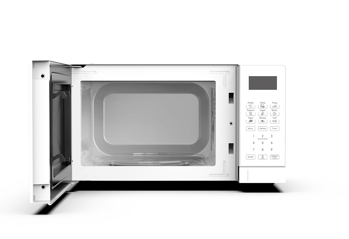 Απεικονίζεται ο φούρνος ανοιχτός.